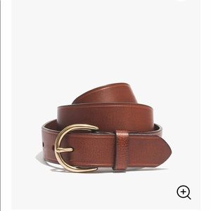 Madewell Medium Perfect Leather Belt